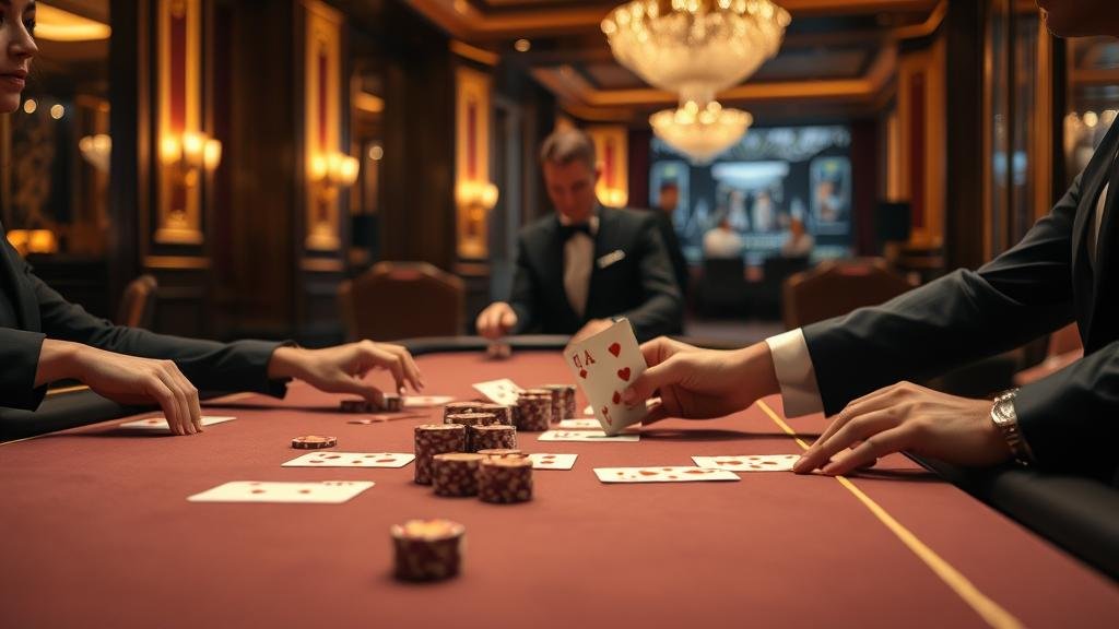 กราฟแสดงผลการเล่นบาคาร่า