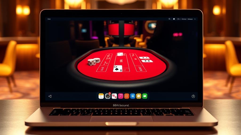 การเล่นบาคาร่าหลายโต๊ะพร้อมกันบนแท็บเล็ต