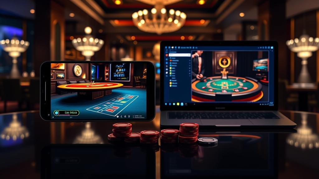 การวิเคราะห์สถิติบาคาร่าบนแท็บเล็ต