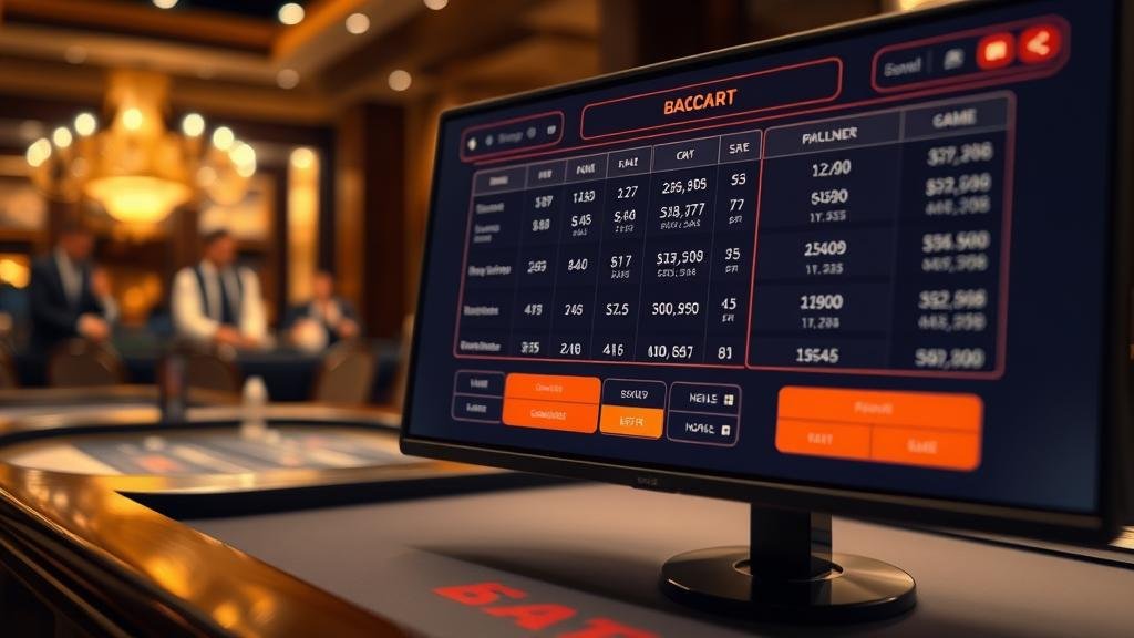 ตารางสถิติบาคาร่ามาเก๊า แสดงรูปแบบการออกไพ่