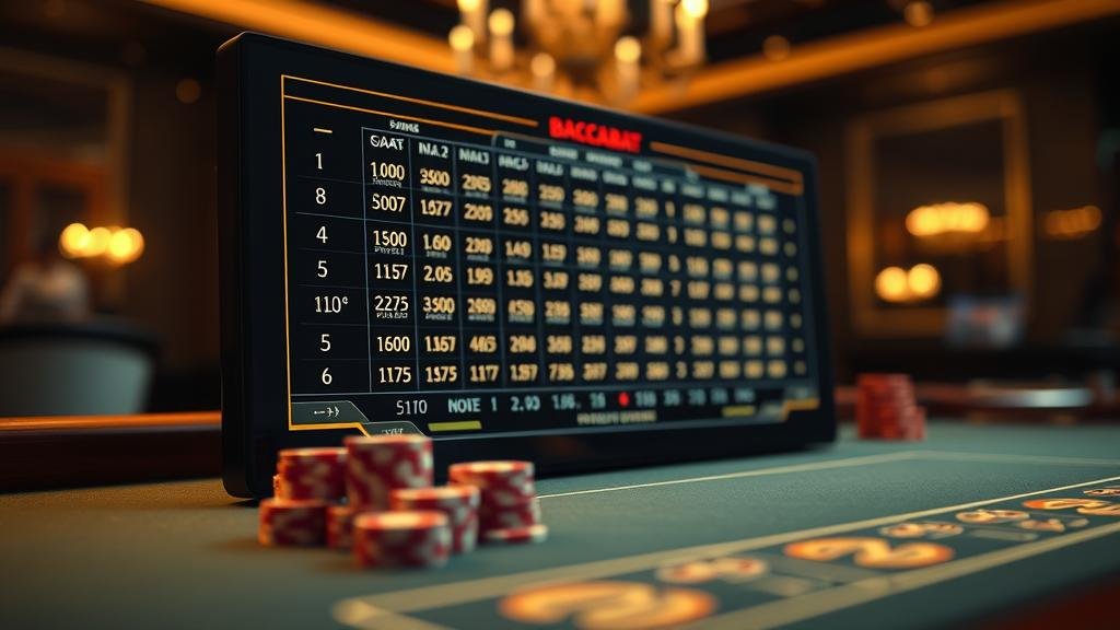 การวางเดิมพันในเกมบาคาร่าสด