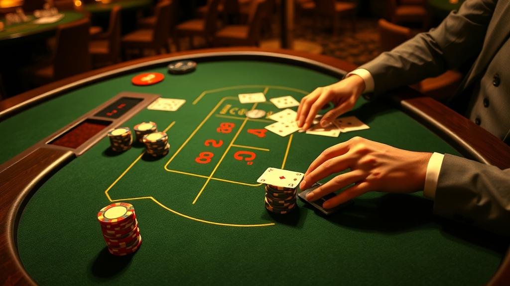 ดีลเลอร์สาวสวยในเกม Sexy บาคาร่า