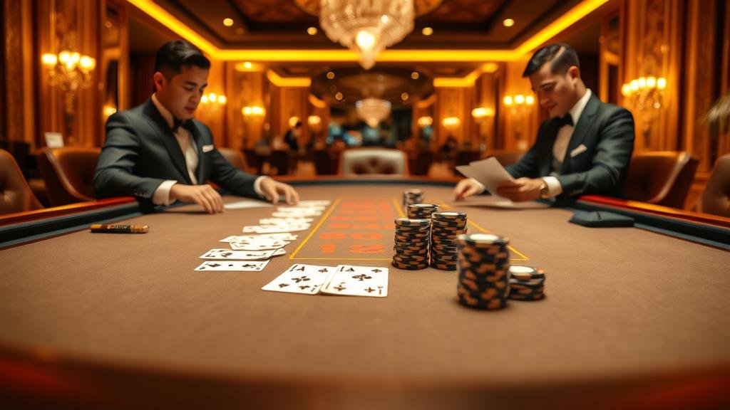 กลยุทธ์เดินเงินบันไดเงิน บาคาร่า