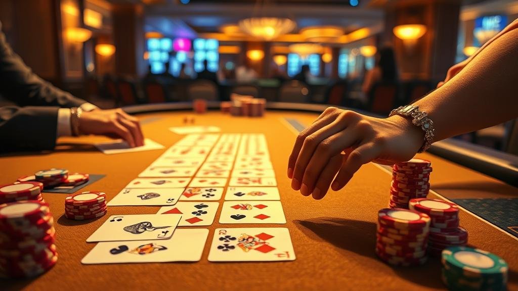 หน้าจอแสดงอัตราจ่ายและตัวเลือกการเดิมพันในเกมบาคาร่าไลฟ์สปีด