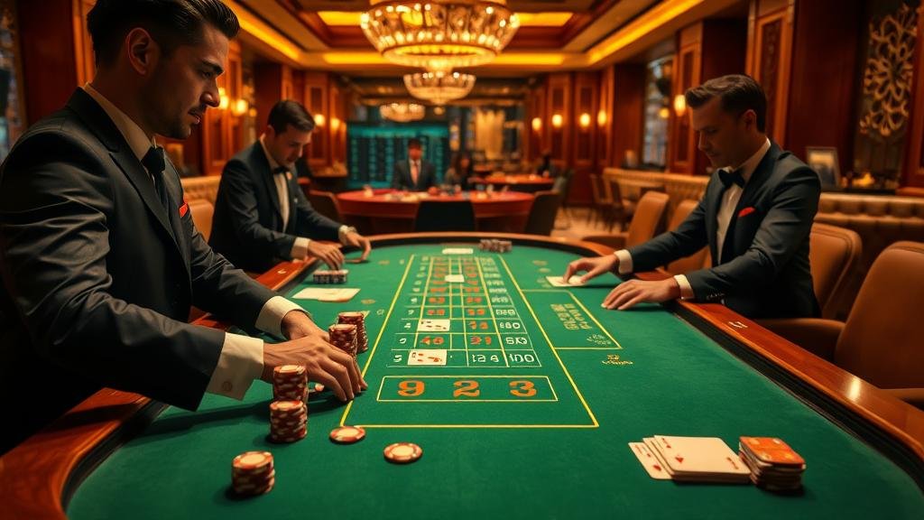 เปรียบเทียบห้องบาคาร่า AllBet และ EBet