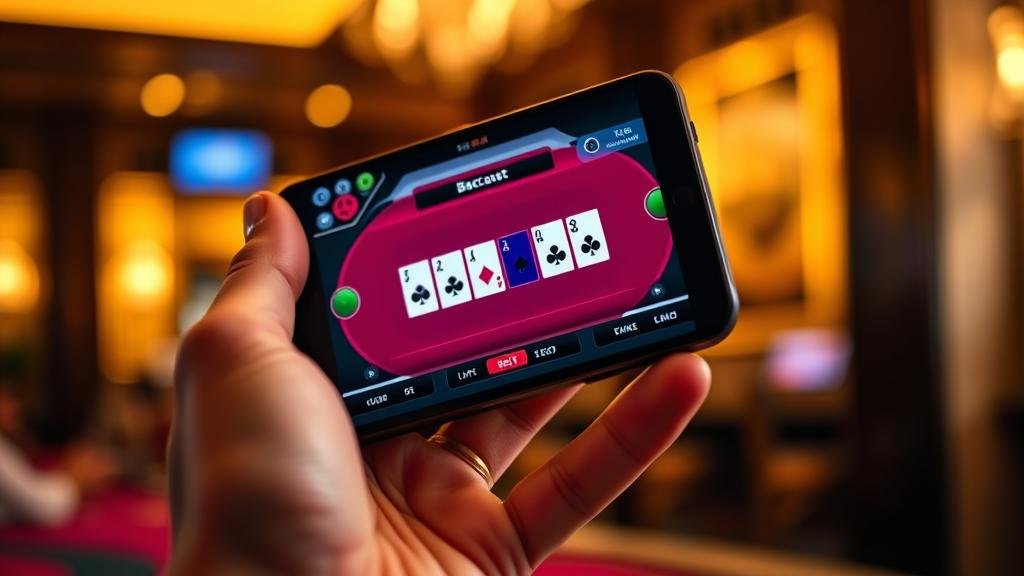 เปรียบเทียบการเล่นบาคาร่าบนเดสก์ท็อปและมือถือ