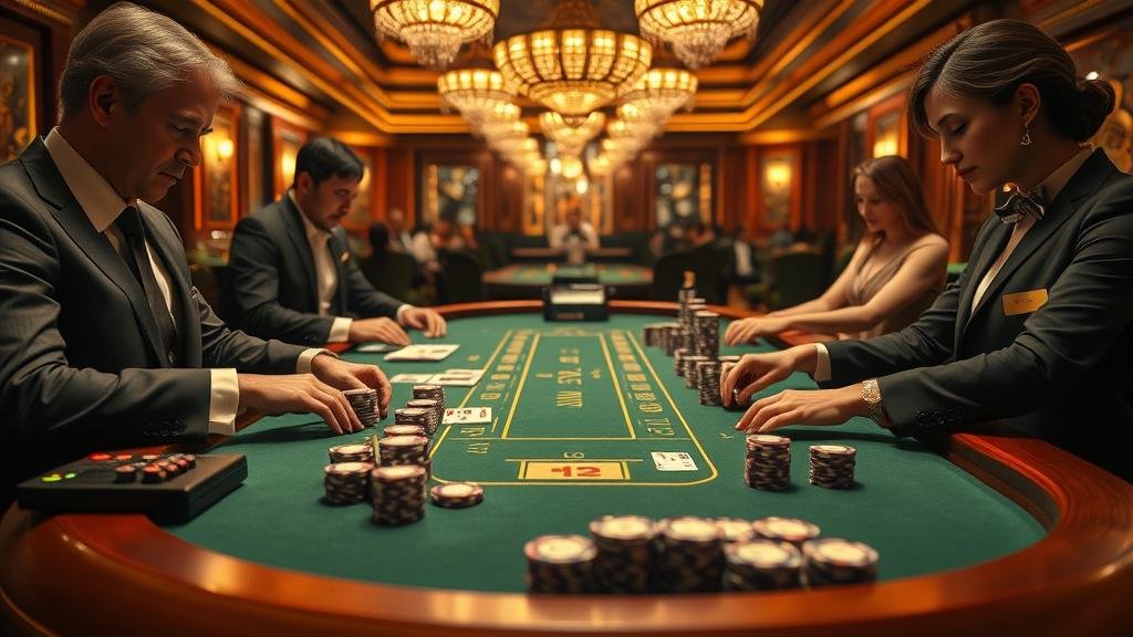 การวางเดิมพันบาคาร่าบนแท็บเล็ต