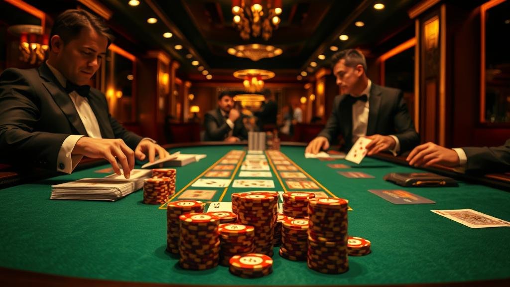 ตารางแสดงเค้าไพ่บาคาร่า