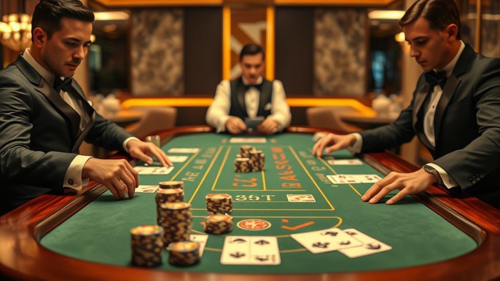 หน้าจอเลือกห้องบาคาร่าหลากหลายจาก BBIN