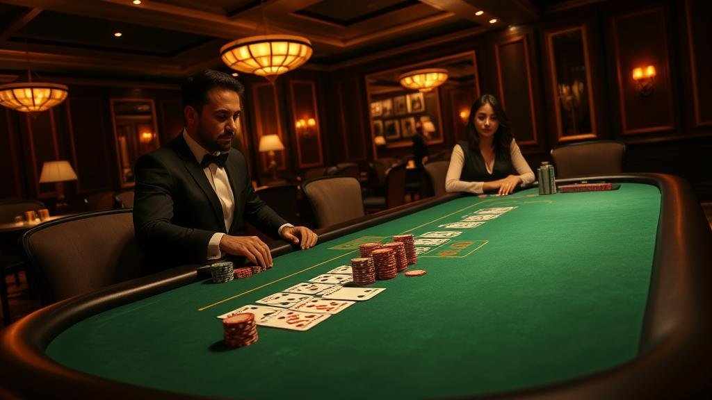 อินเทอร์เฟซเกมบาคาร่าสด WM Casino