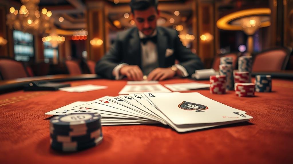 ตัวอย่างเค้าไพ่บาคาร่า: สามตัด, สองติด, ปิงปอง, มังกร