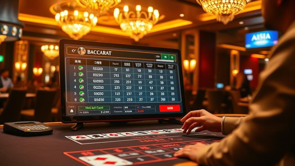 ห้องบาคาร่าสดจาก SA Gaming