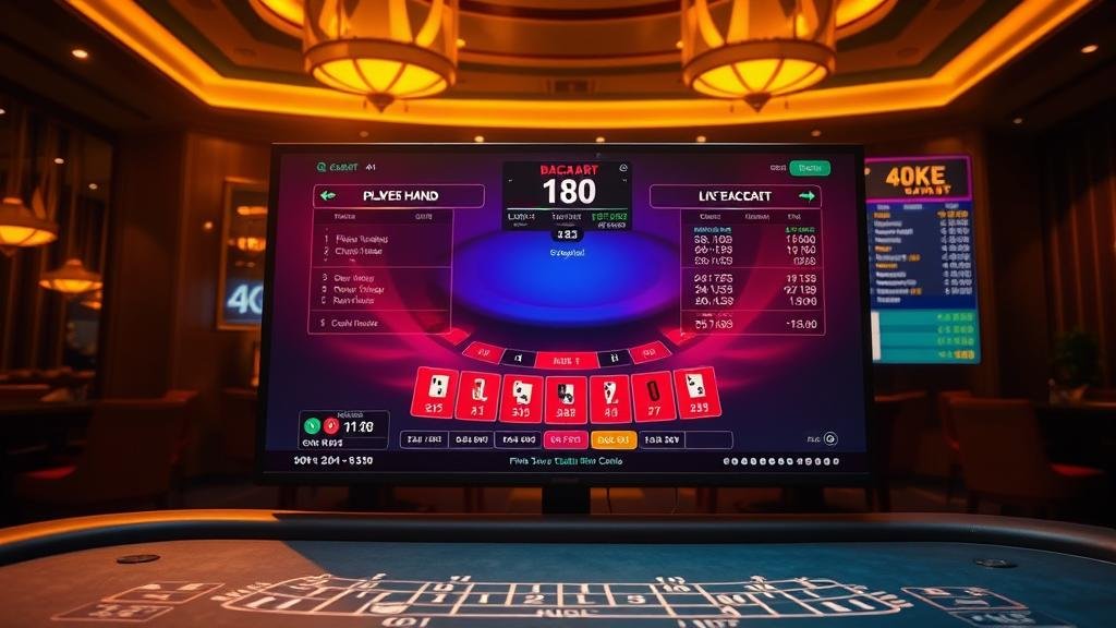 ตารางแสดงเค้าไพ่บาคาร่า รูปแบบสามตัด สลับยาว ปิงปองยาว