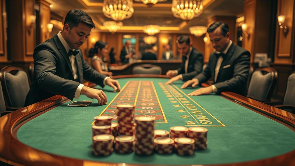 ตารางแสดงเค้าไพ่บาคาร่า