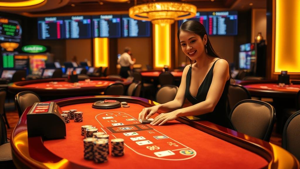 ตัวอย่างเค้าไพ่บาคาร่า สลับยาว และ สองติด