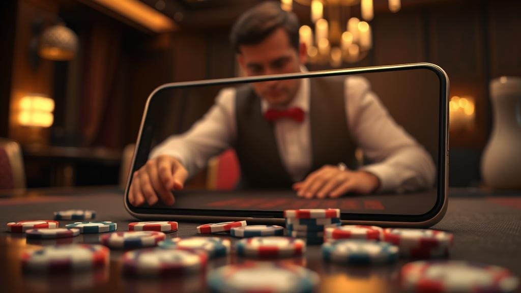 อินเทอร์เฟซเกมบาคาร่า AE บนมือถือ