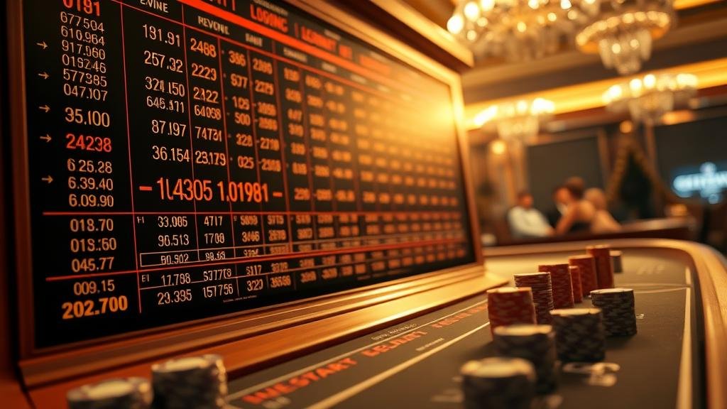 การใช้แท็บเล็ตคำนวณกลยุทธ์บาคาร่า