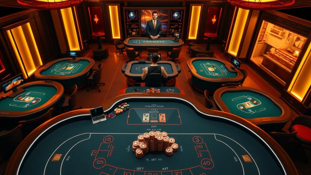 การอ่านเค้าไพ่บาคาร่าบนแท็บเล็ต