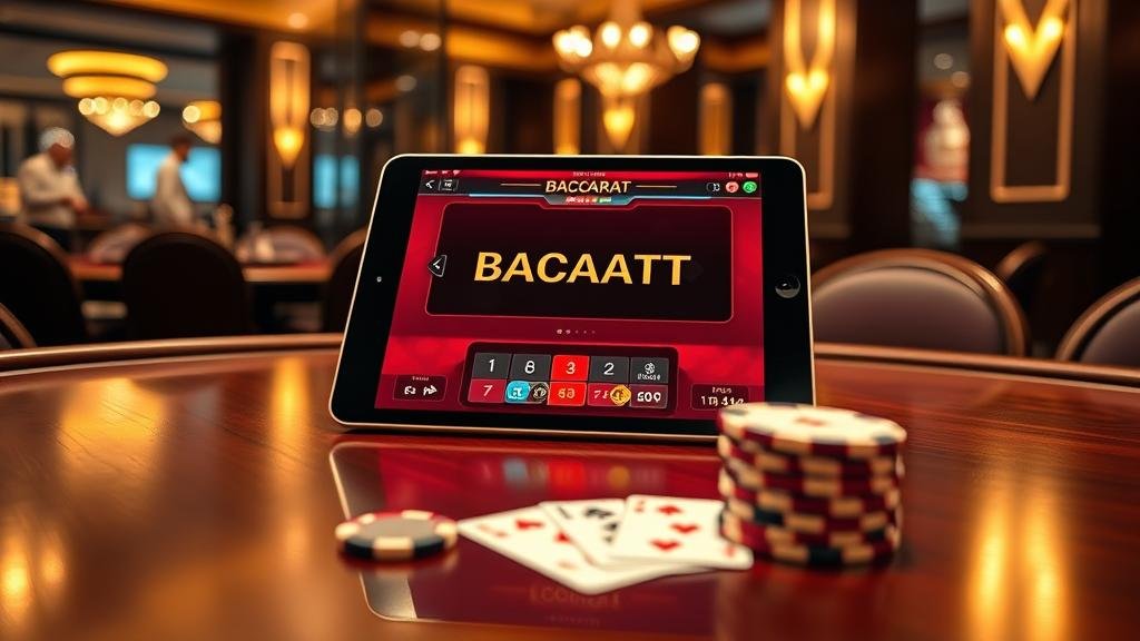 การเล่นบาคาร่าบนคอมพิวเตอร์ Desktop