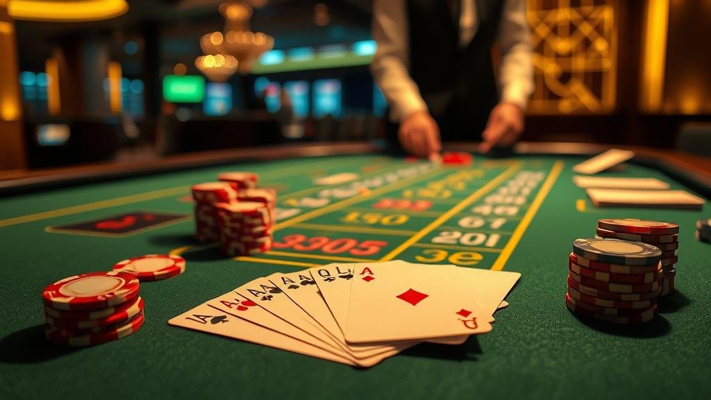 ผู้คนกำลังเล่นบาคาร่าออนไลน์ผ่านมือถือและคอมพิวเตอร์