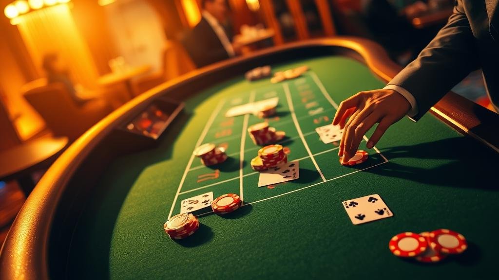 หน้าจอเกมบาคาร่า Venus พร้อมสถิติ