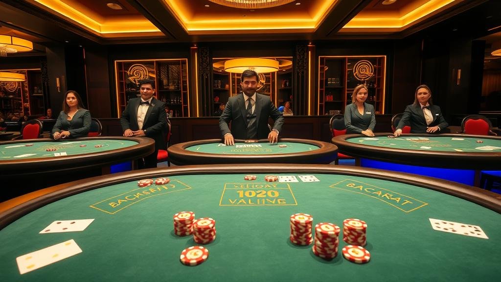 เปรียบเทียบบาคาร่า DreamGaming และ Evolution