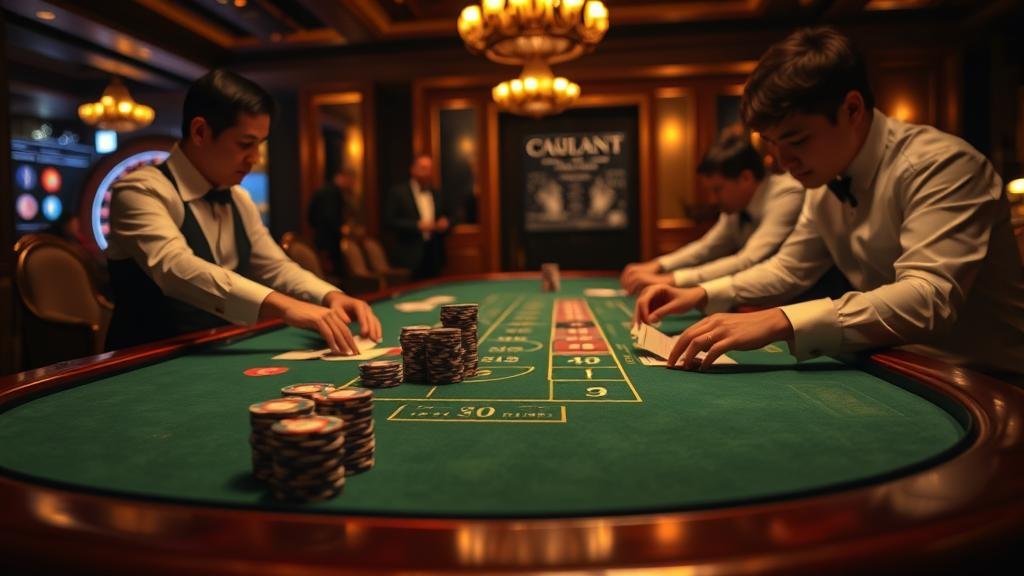 การแจกไพ่บาคาร่า