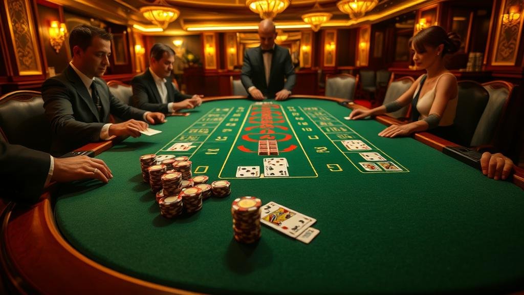 หน้าจอเกมบาคาร่า AllBet