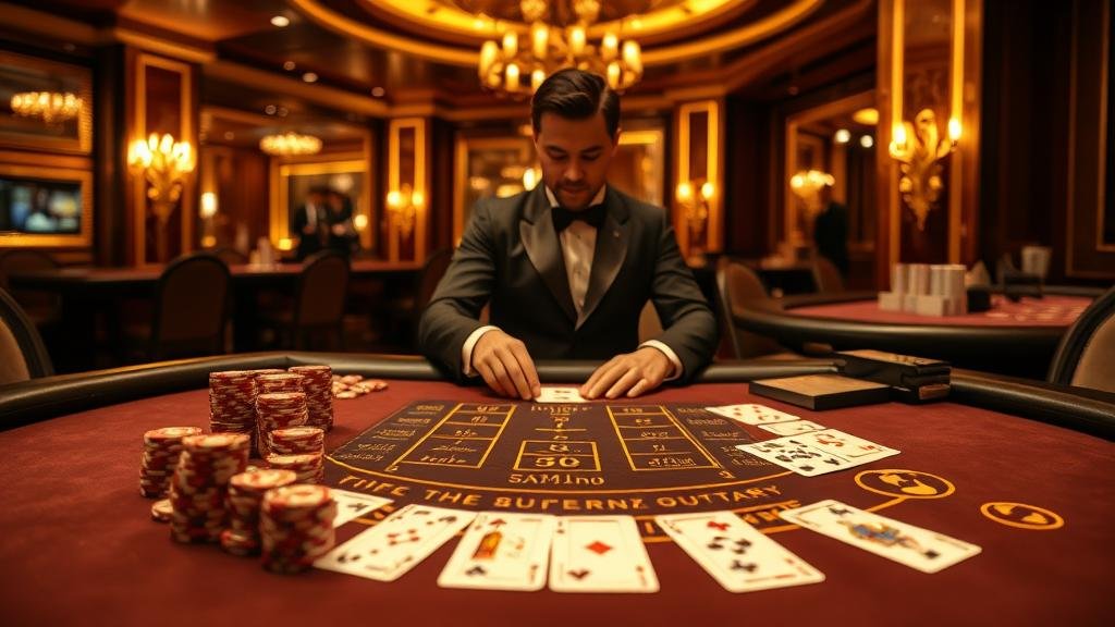 ตัวอย่างเค้าไพ่บาคาร่า