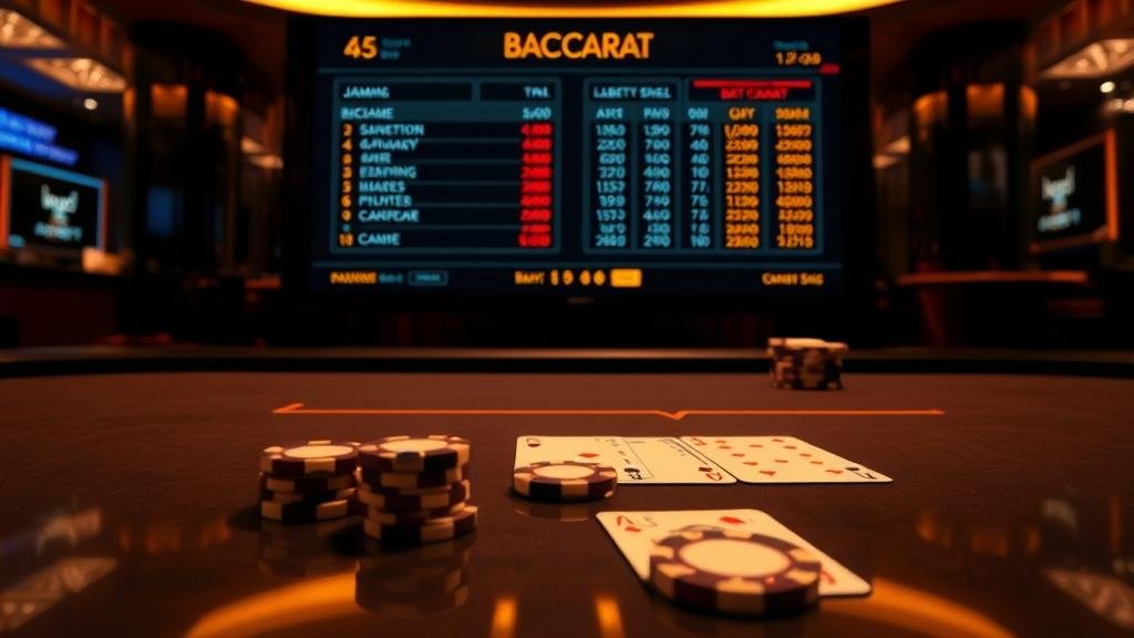 การวางเดิมพันและบริหารเงินในเกมบาคาร่า