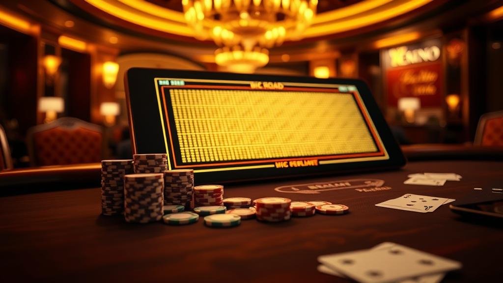 ภาพตัวอย่างการคำนวณเงินเดิมพันบาคาร่า