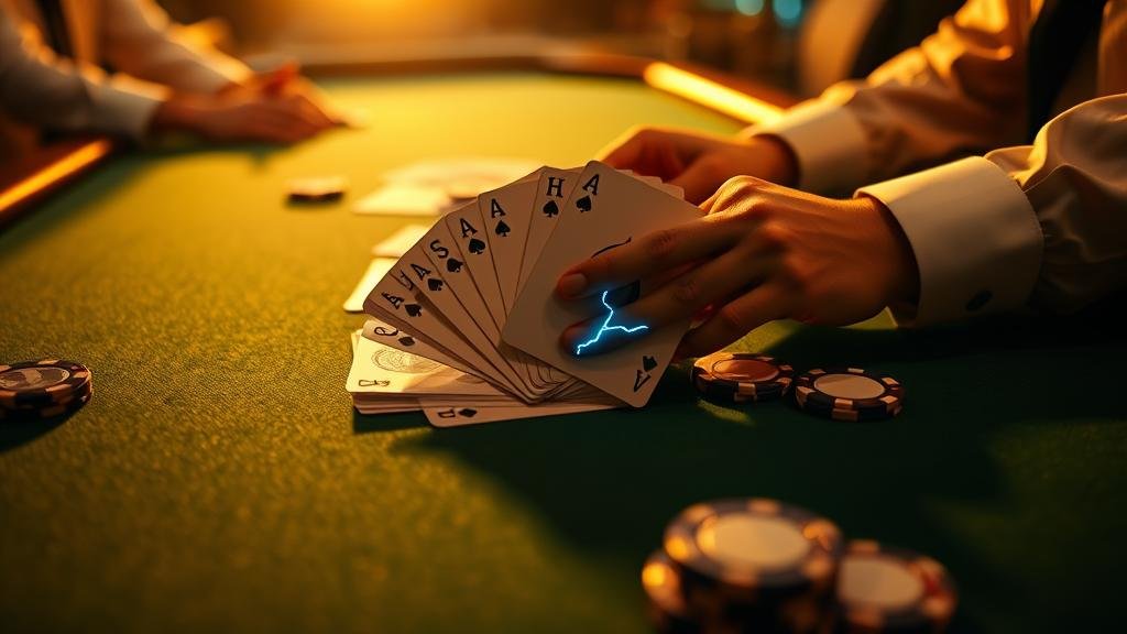 เค้าไพ่สลับยาวในบาคาร่า