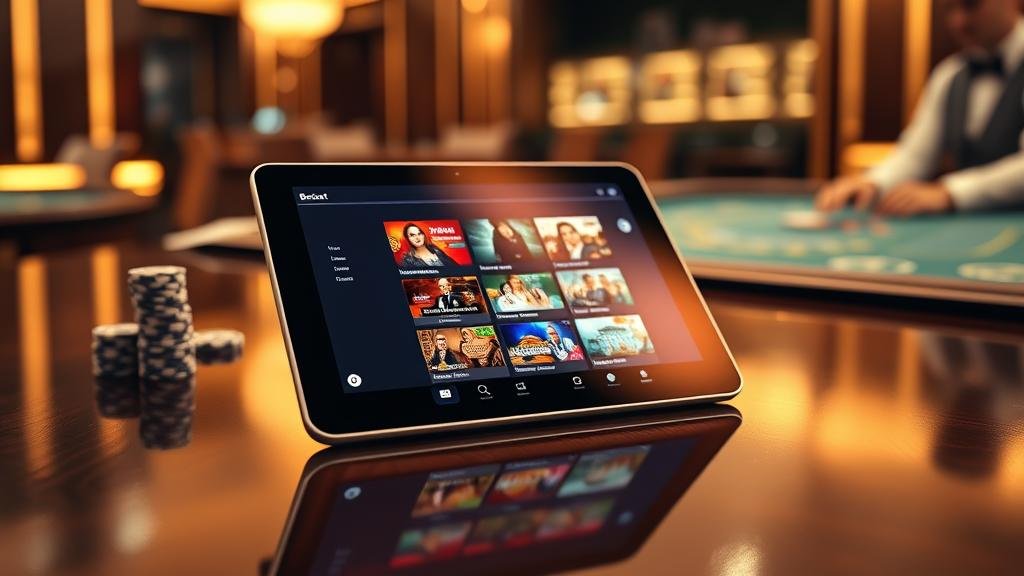 สูตรบาคาร่าสายฟ้า Evolution บนแท็บเล็ต