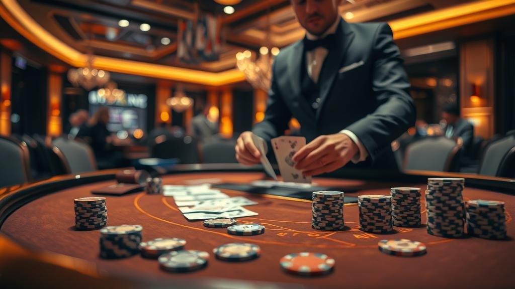 ตัวอย่างเค้าไพ่บาคาร่า มังกร และ ปิงปอง