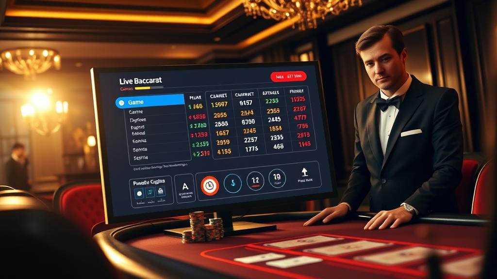 อินเทอร์เฟซเกมบาคาร่า BG