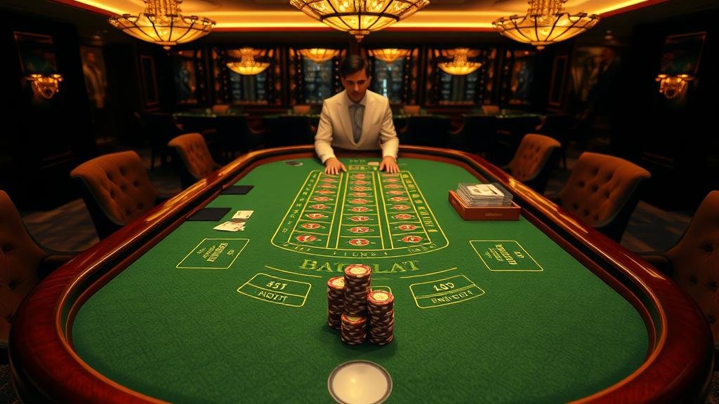 ดีลเลอร์สาวสวยในเกมบาคาร่า Sexy