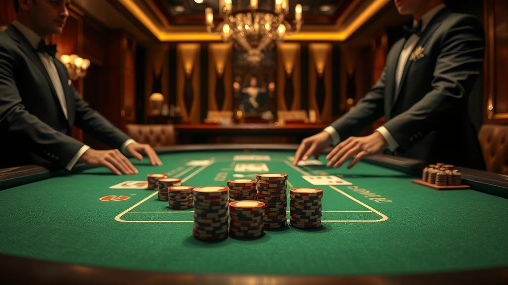 ภาพประกอบการเล่นบาคาร่าพร้อมสูตร