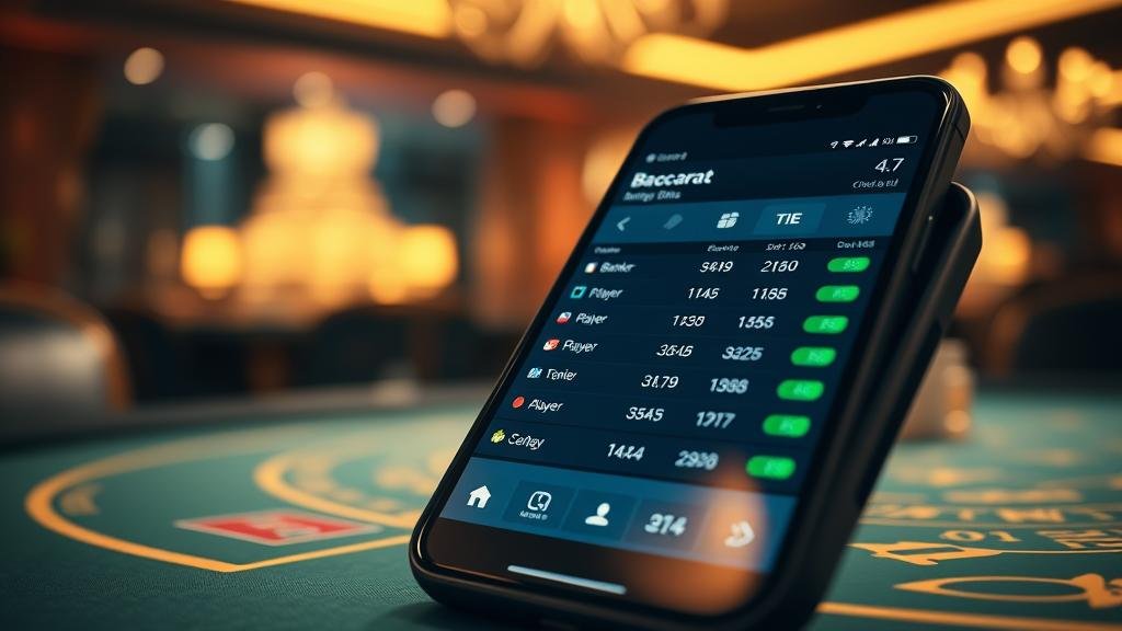 บาคาร่าบน iPhone และ Tablet