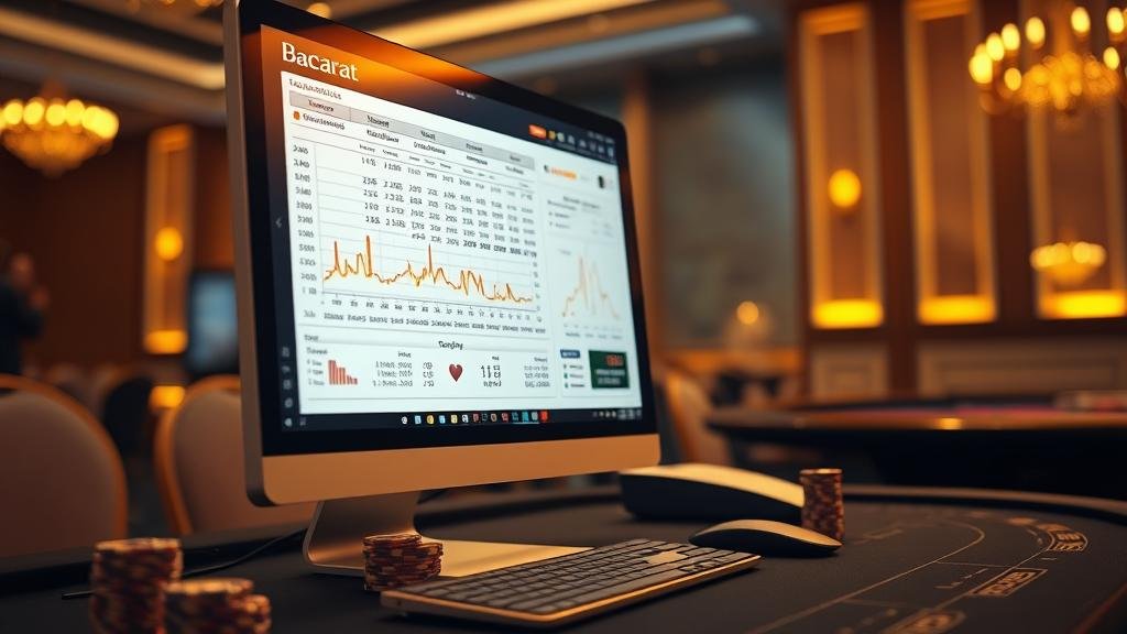 หน้าจอเกมบาคาร่าค่าย DG บนเดสก์ท็อป