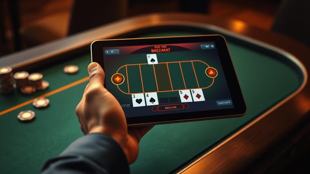 การอ่านเค้าไพ่บาคาร่าบนมือถือ