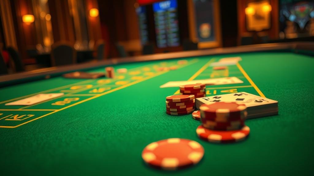 อินเทอร์เฟซบาคาร่า DG บนแท็บเล็ต