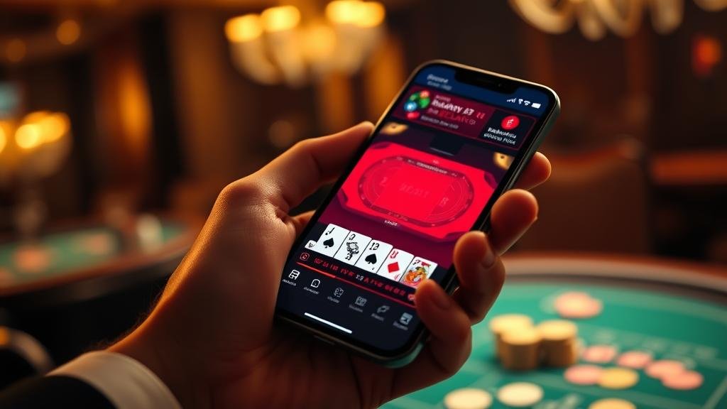 การวิเคราะห์เค้าไพ่บาคาร่าบนแท็บเล็ต