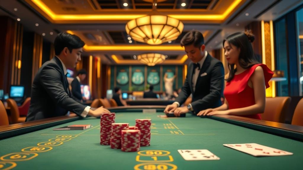 การเลือกห้องบาคาร่าสด