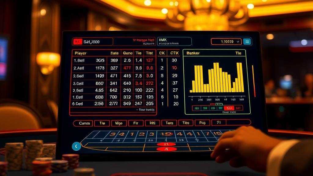 โต๊ะบาคาร่าหรูในคาสิโนออนไลน์ Allbet