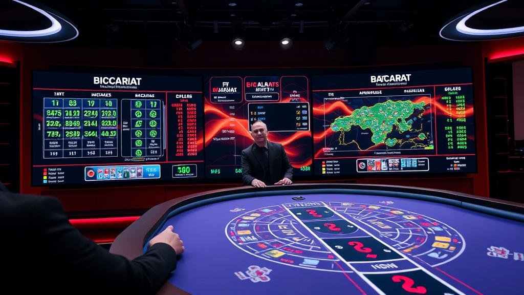 หน้าจอเกมบาคาร่า AG บนแท็บเล็ต