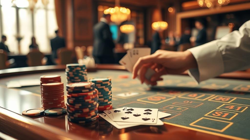 กราฟิกแสดงอัตราจ่ายบาคาร่าทั่วโลก