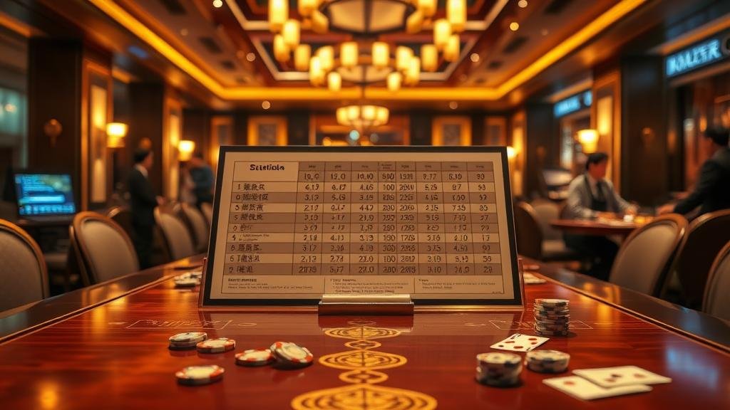 การวิเคราะห์สถิติซิกแซกและเปอร์เซ็นต์บาคาร่า