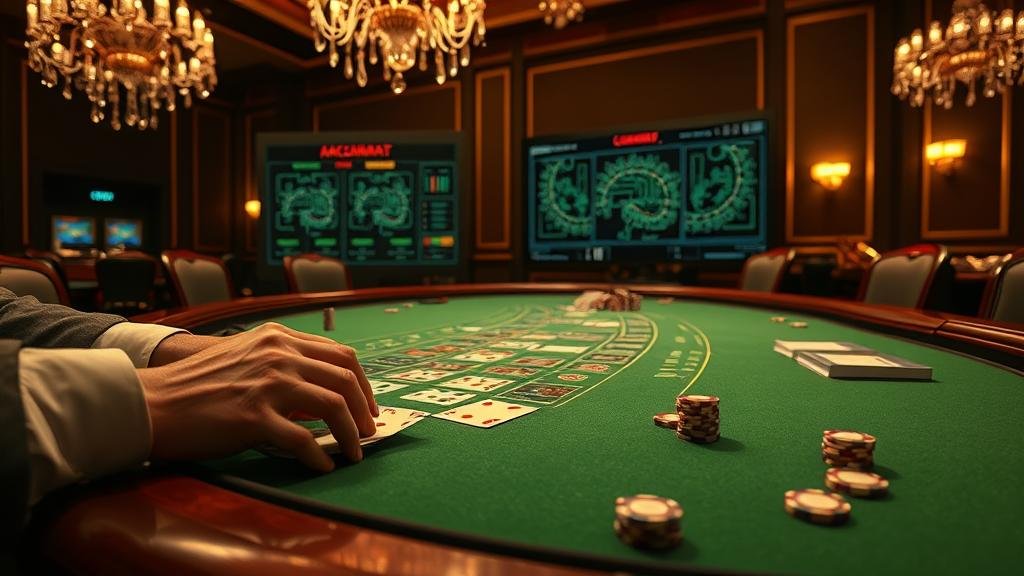 กราฟแสดงกลยุทธ์การเดินเงินบาคาร่า