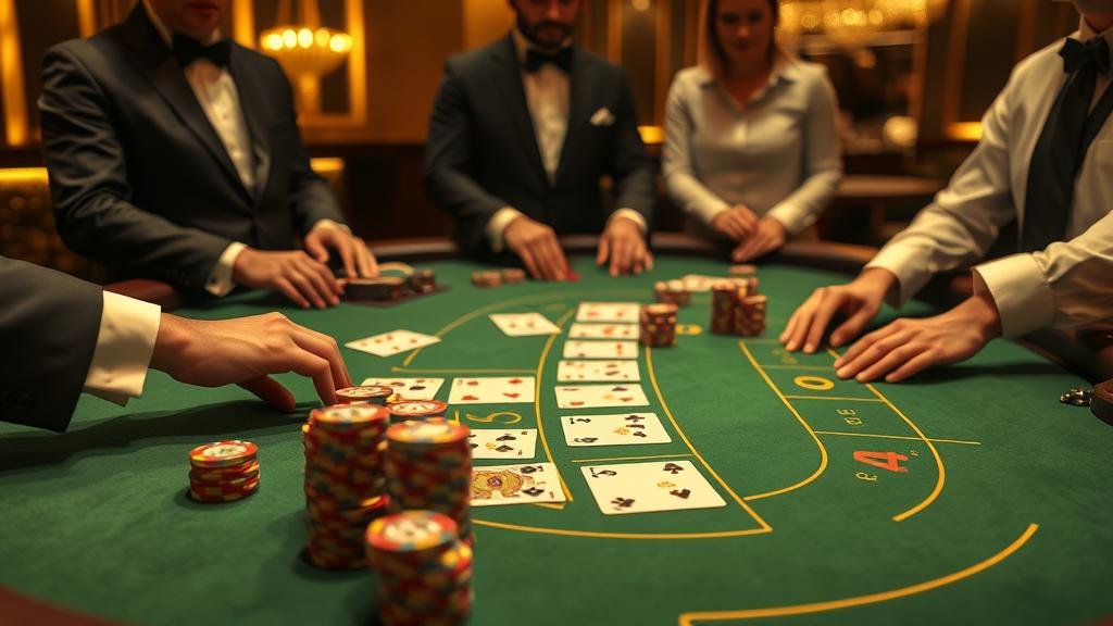 ตัวอย่างเค้าไพ่บาคาร่ารูปแบบต่างๆ