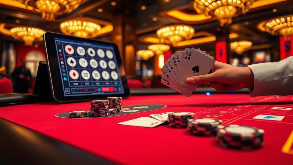 ดีลเลอร์สาวสวยในเกมบาคาร่า Sexy